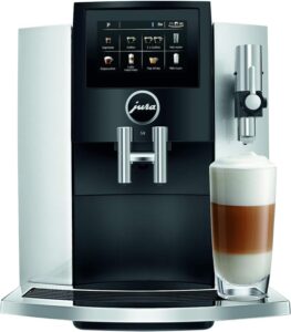 Jura S8 Automatic Coffee Machine 64 oz, Moonlight Silver